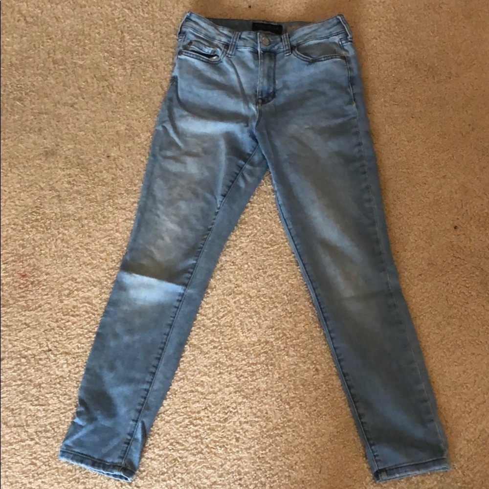 Aeropostale light blue skinny jeans